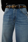 Herbert Frere Soeur La Turenne Leopard Gansée Belt in Leopard Noir