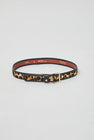 Herbert Frere Soeur La Turenne Leopard Gansée Belt in Leopard Noir
