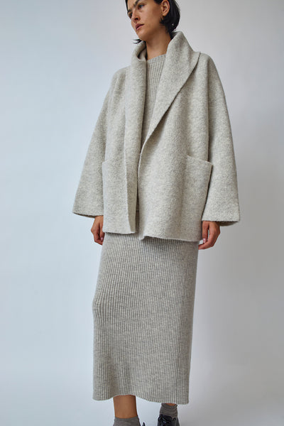 Lauren Manoogian Double Face Coat in Carrara