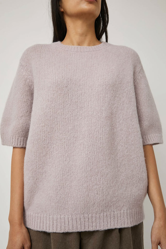 Lauren Manoogian Loft Short Sleeve Crewneck in Lavender – No.6 Store