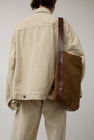 Herbert Frere Soeur Le Enzo Cran Velours Bag in Nutella and Tobacco