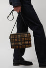 Herbert Frere Soeur Le New Bea Tartan in Noir and Tartan Bag