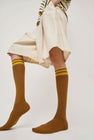 Maria La Rosa Bio Cotton Tube Socks in Light Brown