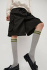Maria La Rosa Bio Cotton Tube Socks in Light Grey