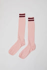 Maria La Rosa Bio Cotton Tube Socks in Pink