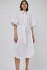 Marios Wrap Dress in White