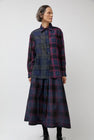 NYMANE Chris Shirt in Black and Indigo