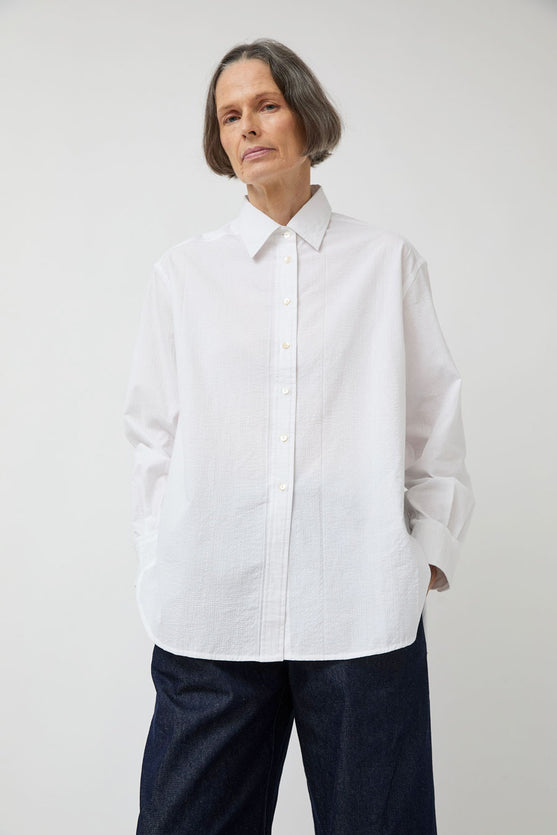 NYMANE Chris Shirt in White