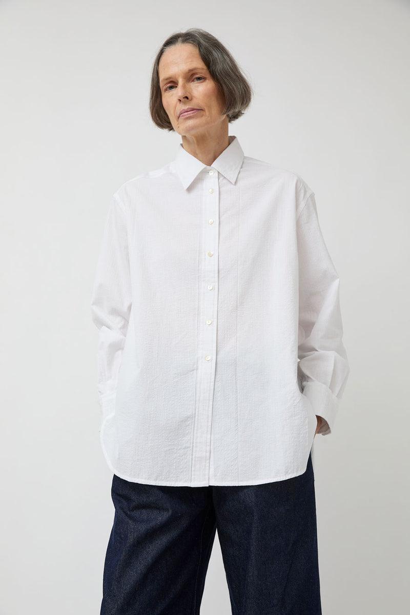 NYMANE Chris Shirt in White