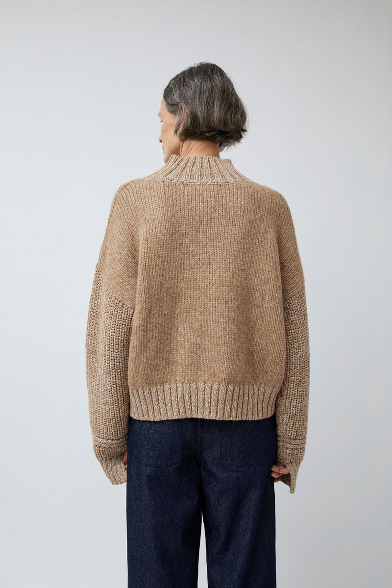 NYMANE Nadia Sweater in Brown