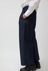 NYMANE Wes Pleated Pant in Indigo