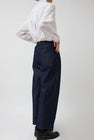 NYMANE Wes Pleated Pant in Indigo