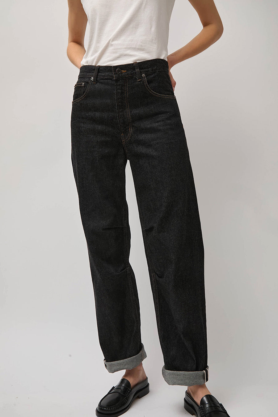 NYMANE Arkive Jean in Black