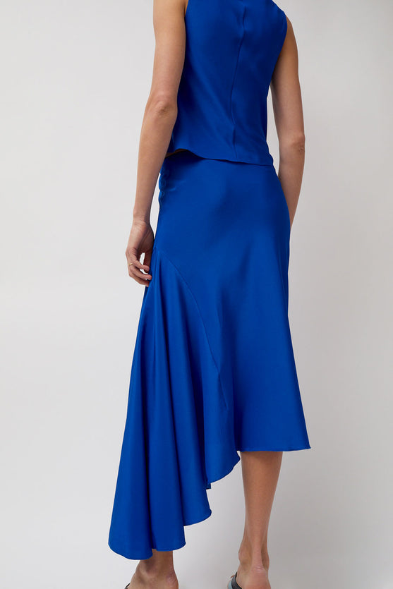 Naya Rea Sanna Skirt in Cobalt Blue
