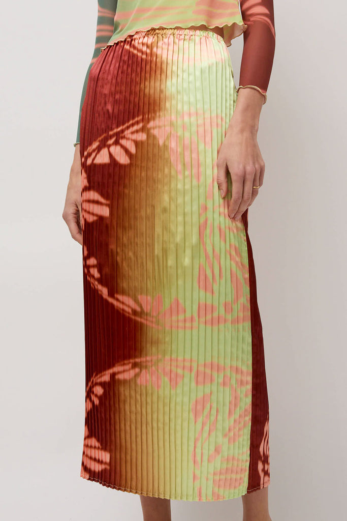 スカート ANDREADAMO SCULPTING JERSEY MIDI SKIRT (PS25254300 001) Andreadãmo Jersey midi skirt sculpting elastic waistband