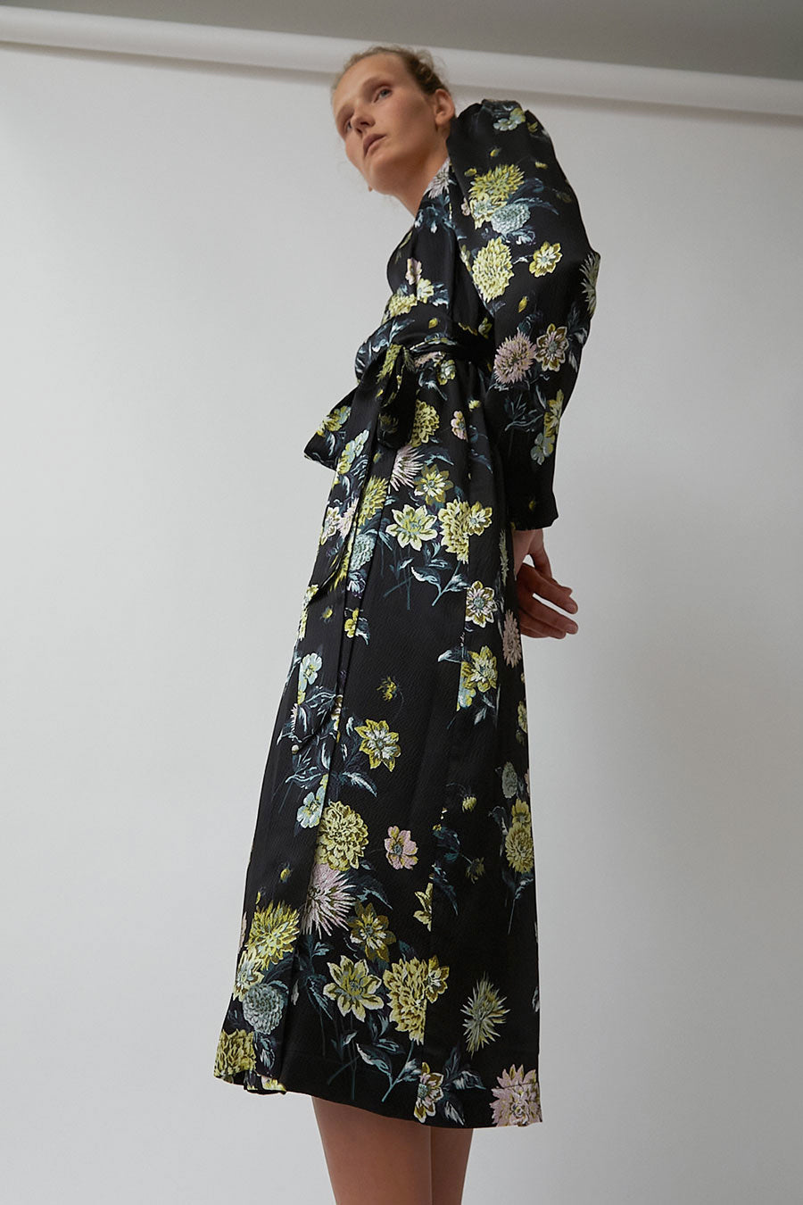 No.6 Franca Dress in Black Brighton Floral