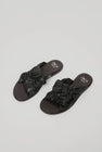 No.6 Knot Sandal in Nero