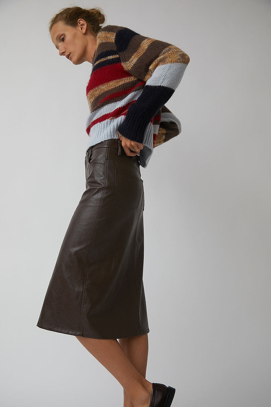 No.6 Margot Skirt in Brown