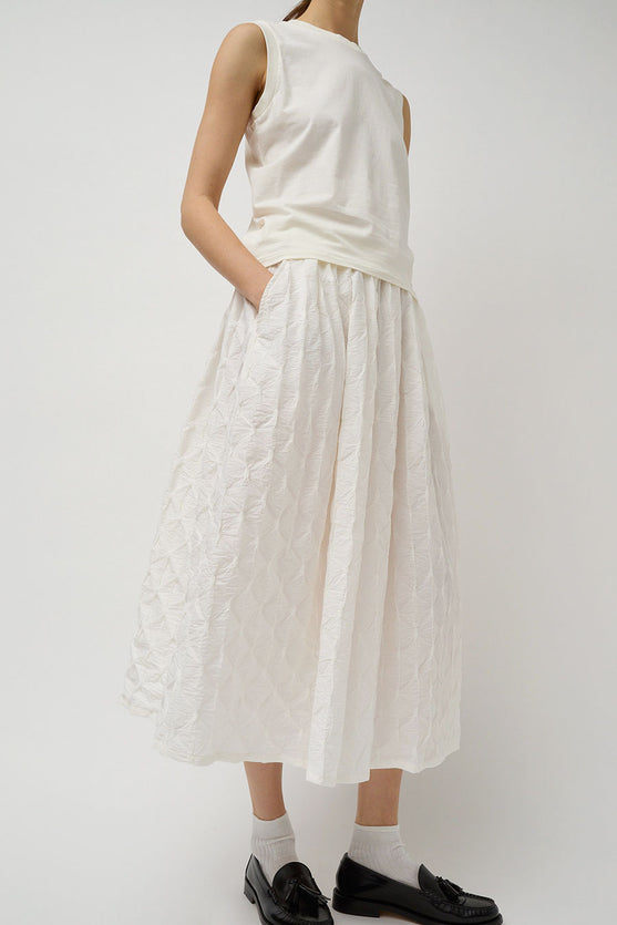 No.6 Mel Skirt in White