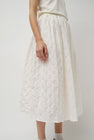 No.6 Mel Skirt in White