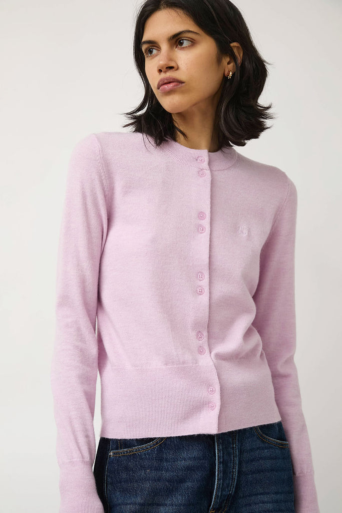No.6 Micki Cardigan in Pale Pink – No.6 Store