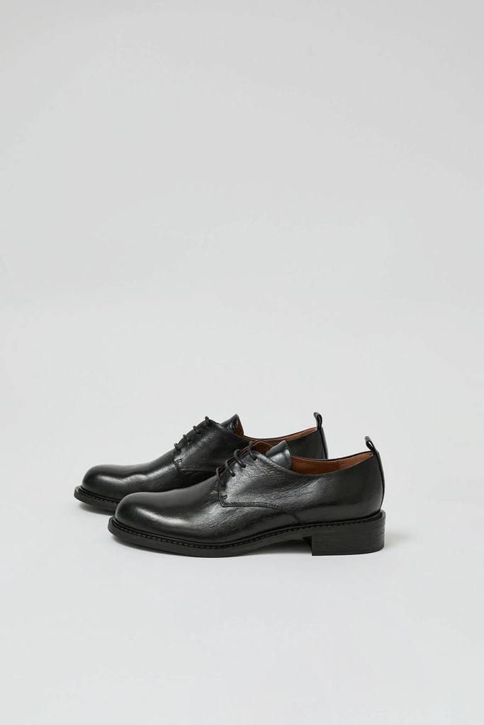 靴 OLD JOE - OFFICER SHOES - BLACK OLD JOE】”The Officer” STUNNING LEATHER OXFORD SHOES | legrow