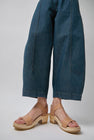 No.6 Two Strap Clog on Mid Heel in Desert