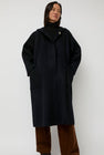 Nothing Written Keiko Hoodie Coat in Black