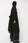 Nothing Written Oversized Double-Breasted Trench in Black