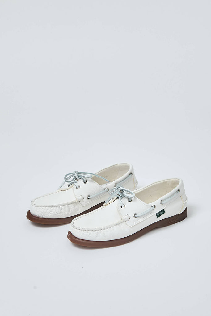 Paraboot BARTHIMARINE ブランシェ 6 Paraboot Barth Boat Shoe in Cerf Blanc – No.6 Store