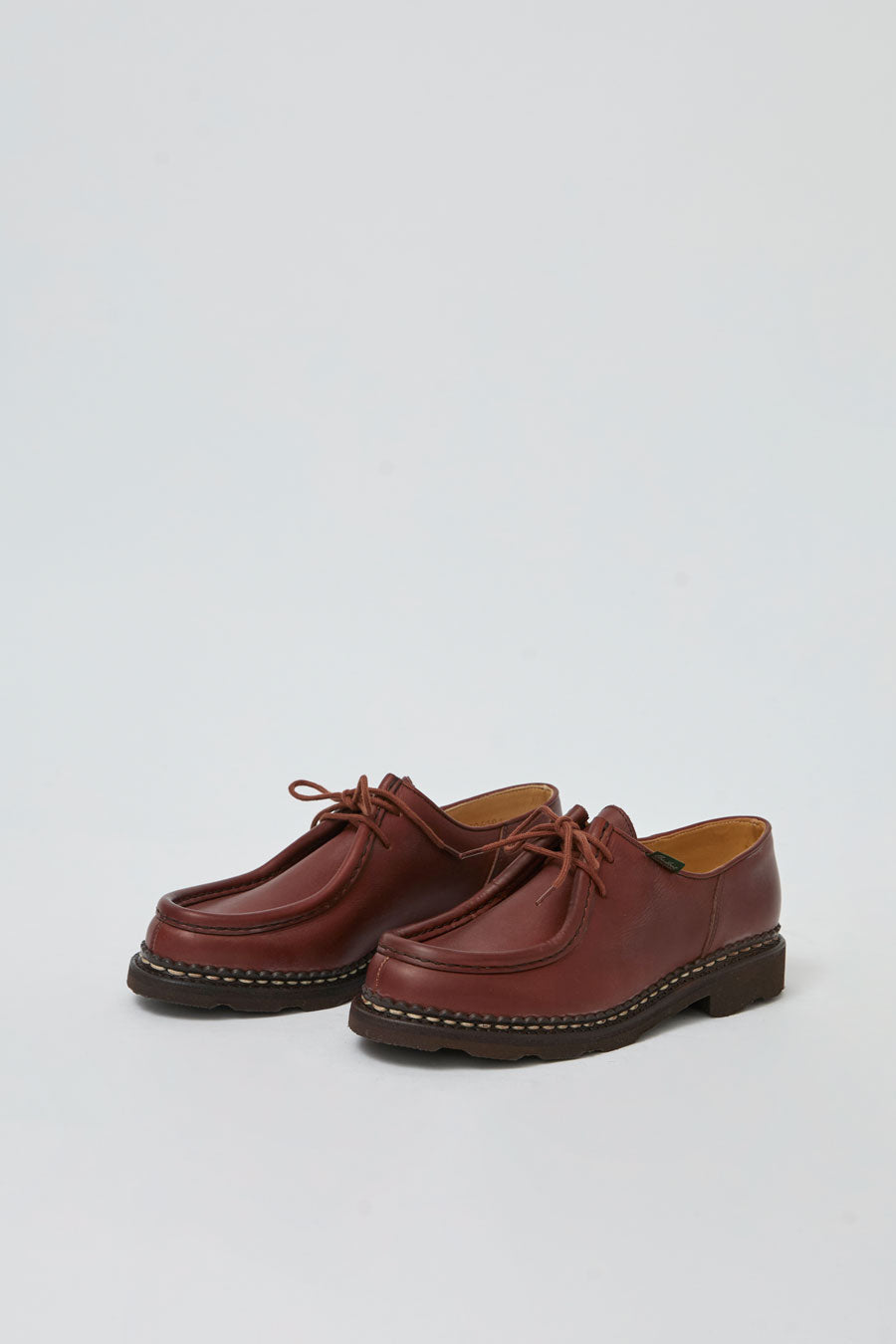 Paraboot Michael Shoe in Lisse Marron