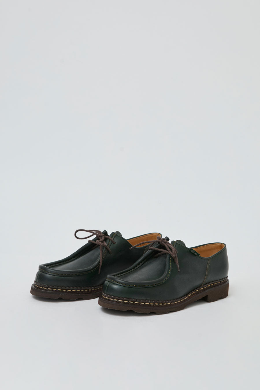 Paraboot Michael Shoe in Lisse Vert