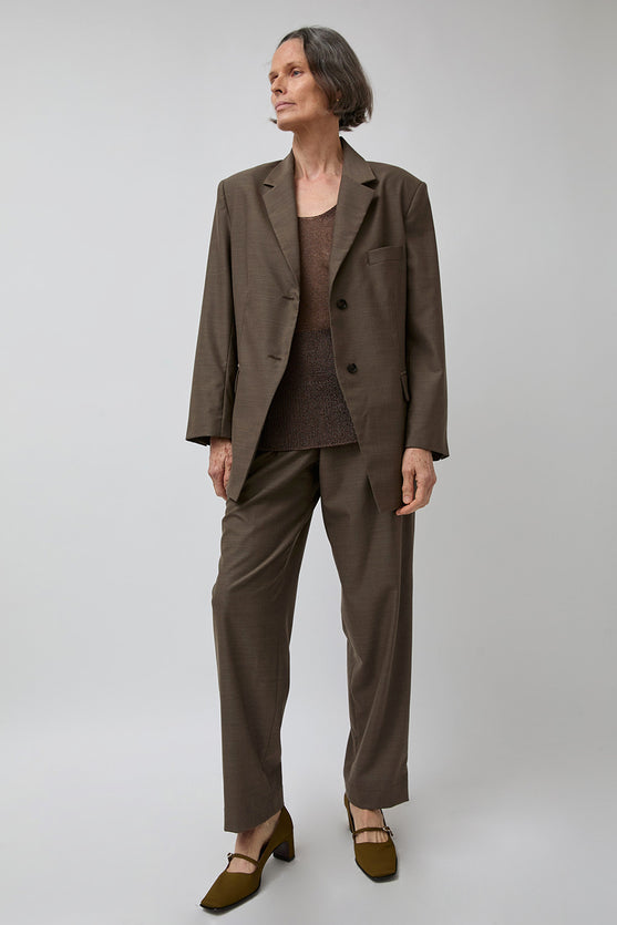 Pari Desai Neel Trouser in Tabac