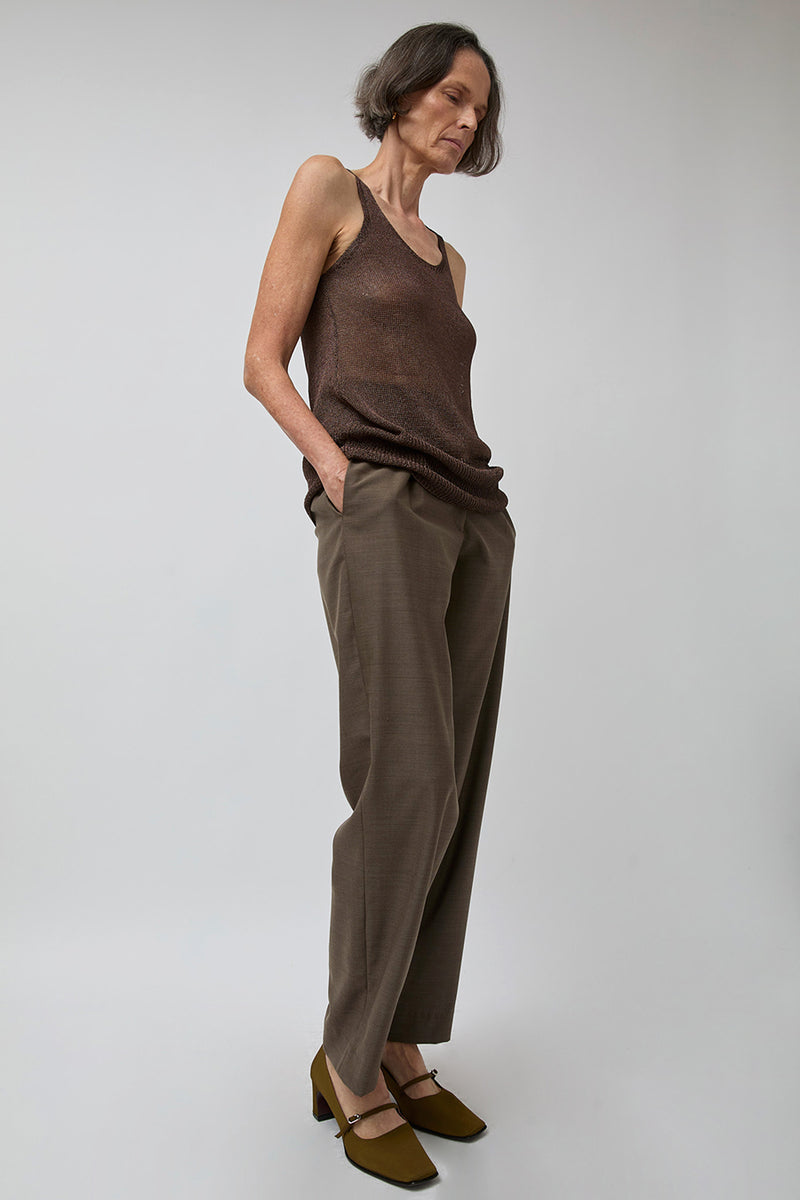 Pari Desai Neel Trouser in Tabac
