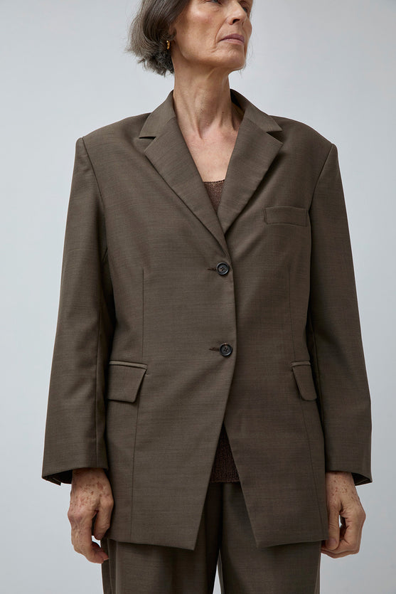 Pari Desai Serov Blazer in Tabac