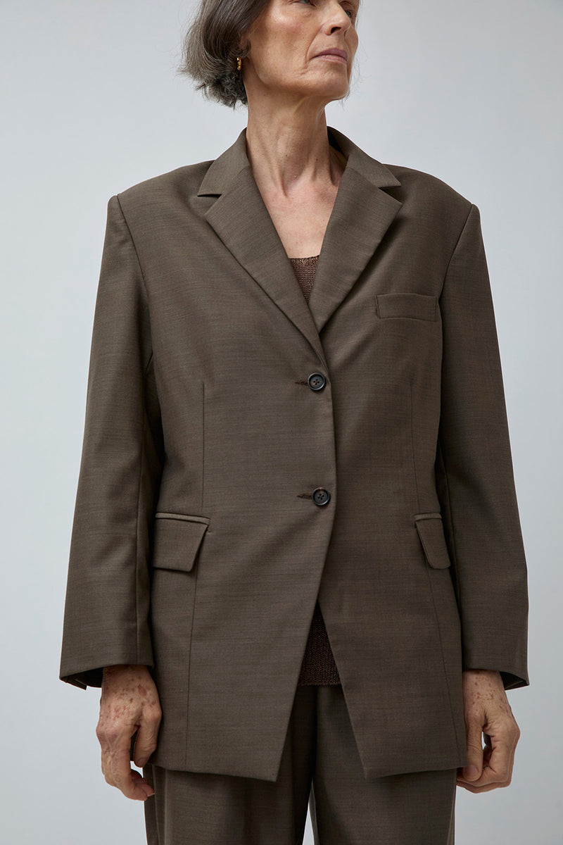 Pari Desai Serov Blazer in Tabac
