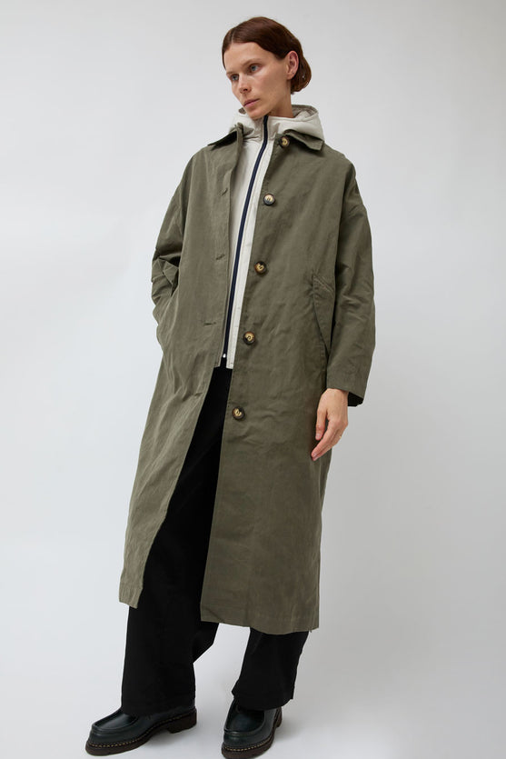 Pret Pour Partir Alma Coat with Removable Vest in Khaki