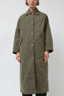 Pret Pour Partir Alma Coat with Removable Vest in Khaki