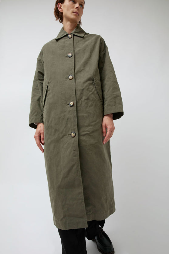 Pret Pour Partir Alma Coat with Removable Vest in Khaki