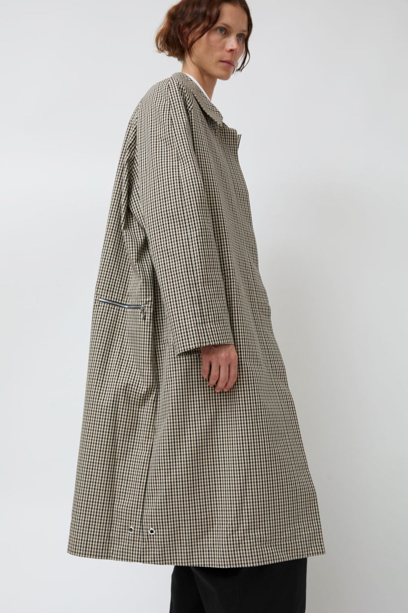 Pret Pour Partir Camille Jacket in Cotton Check