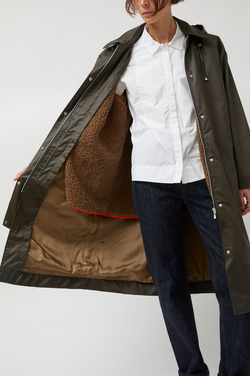 Pret Pour Partir Lola Parka with Removable Vest in Olive