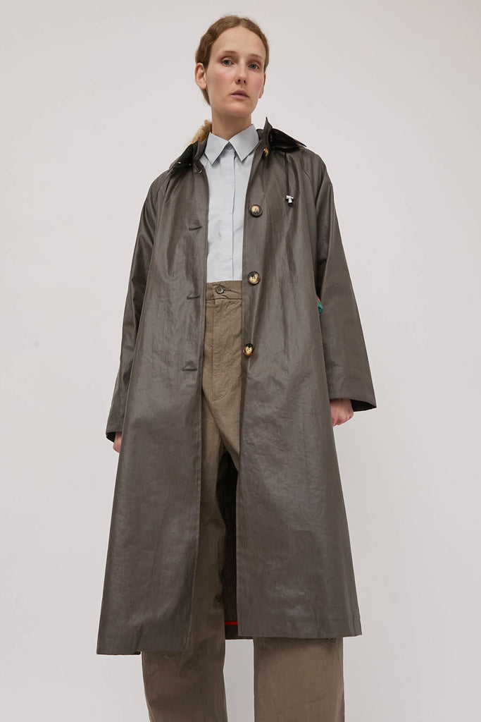 REVERSIBLE TRENCH COAT ZW COLLECTION - Dark camel | ZARA