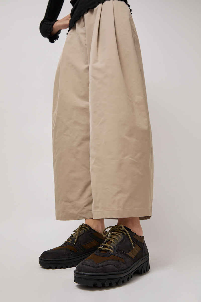 Reproduction of Found 1858 Trainer in Black and Olive