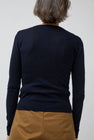 Rue Blanche Fine Cardi in Navy