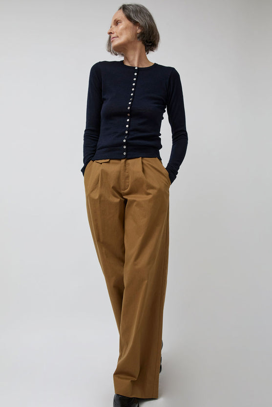 Rue Blanche Fine Cardi in Navy