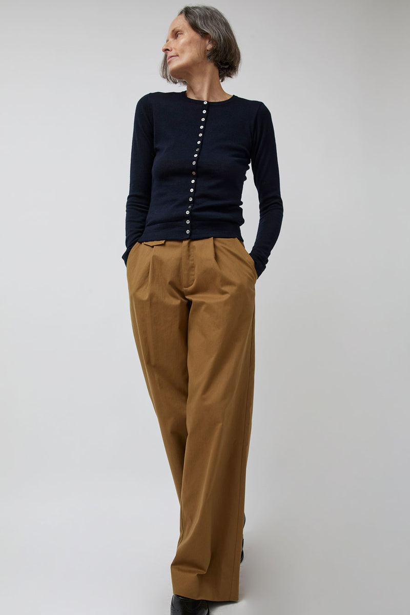 Rue Blanche Fine Cardi in Navy