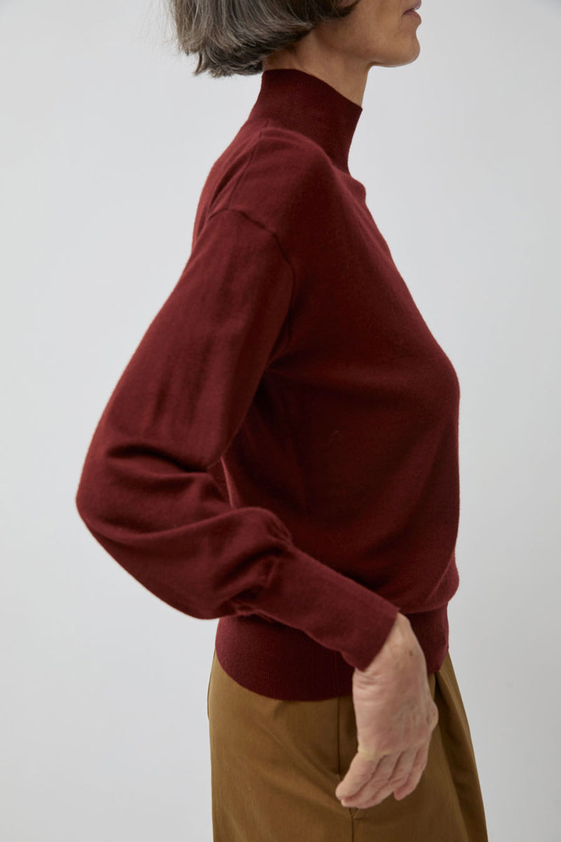 Rue Blanche Merino Turtleneck in Brule
