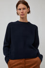 Rue De Tokyo Karli Crewneck Sweater in Navy
