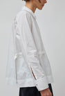 Rue De Tokyo Saloma Blouse in White Poplin
