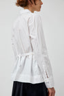Rue De Tokyo Saloma Blouse in White Poplin